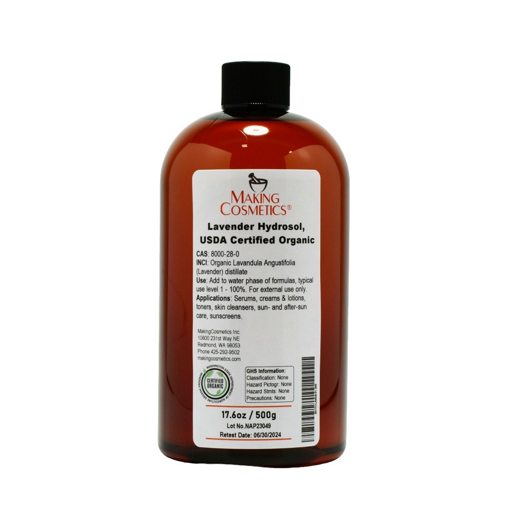 Lavender Hydrosol, USDA Certified Organic image number 0